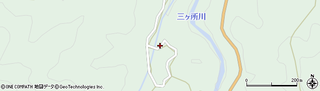 宮崎県西臼杵郡五ヶ瀬町三ヶ所4882周辺の地図