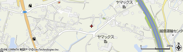 熊本県宇城市松橋町豊福2135周辺の地図