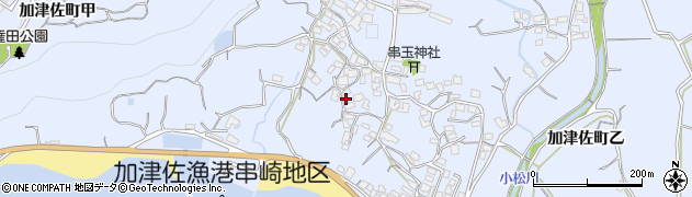 長崎県南島原市加津佐町乙4092周辺の地図