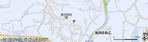 長崎県南島原市加津佐町乙3880周辺の地図