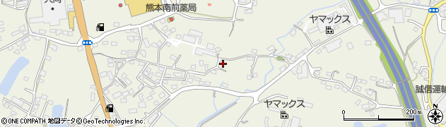 熊本県宇城市松橋町豊福2102周辺の地図