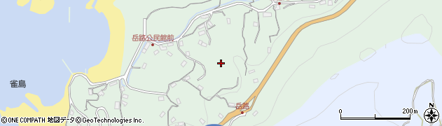 長崎県長崎市蚊焼町4559周辺の地図