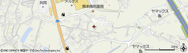 熊本県宇城市松橋町豊福2077周辺の地図