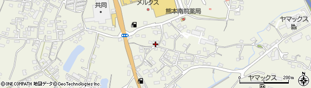 熊本県宇城市松橋町豊福2056周辺の地図