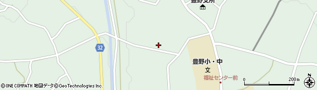 熊本県宇城市豊野町糸石3460周辺の地図