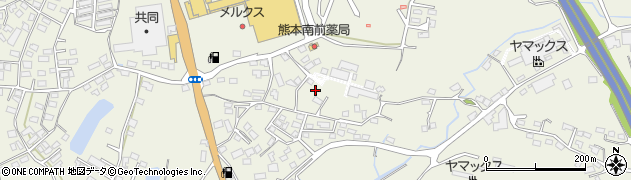 熊本県宇城市松橋町豊福2076周辺の地図