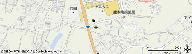 熊本県宇城市松橋町豊福2043周辺の地図
