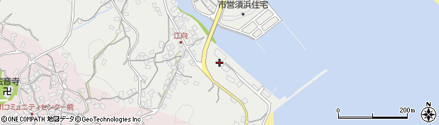 長崎県立長崎鶴洋高校臨海実習場周辺の地図