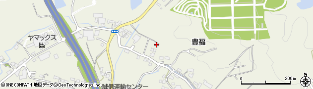 熊本県宇城市松橋町豊福2539周辺の地図