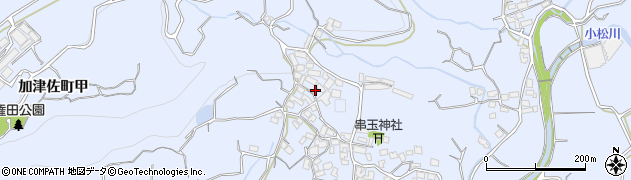 長崎県南島原市加津佐町乙4158周辺の地図