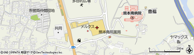 ＭｒＭａｘ松橋店周辺の地図