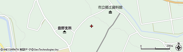 熊本県宇城市豊野町糸石3586周辺の地図