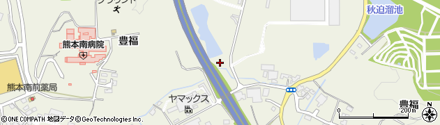 熊本県宇城市松橋町豊福2361周辺の地図