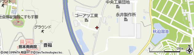 熊本県宇城市松橋町豊福2362周辺の地図