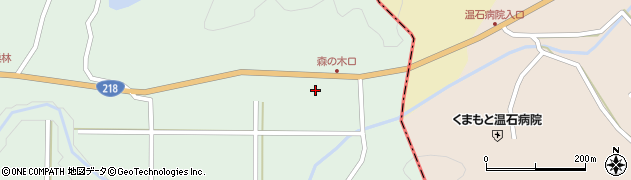 熊本県宇城市豊野町糸石198周辺の地図