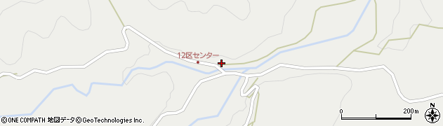 宮崎県西臼杵郡五ヶ瀬町鞍岡1958周辺の地図