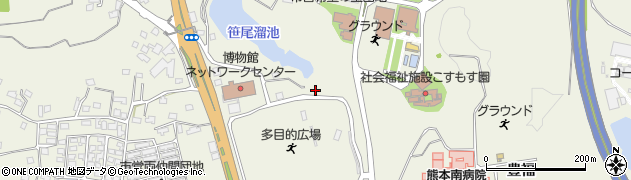 熊本県宇城市松橋町豊福1761周辺の地図