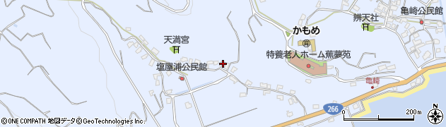 熊本県宇城市不知火町長崎716周辺の地図
