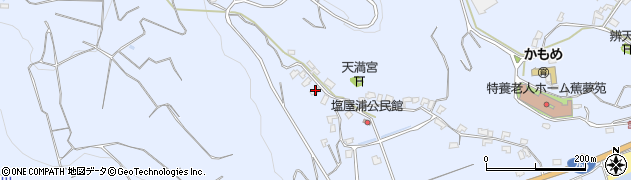 熊本県宇城市不知火町長崎804周辺の地図