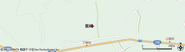 熊本県宇城市豊野町巣林782周辺の地図