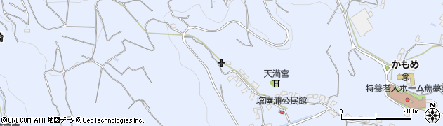 熊本県宇城市不知火町長崎771周辺の地図