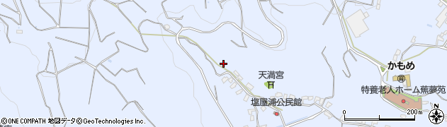 熊本県宇城市不知火町長崎775周辺の地図
