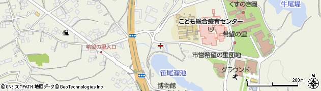 熊本県宇城市松橋町豊福1765周辺の地図