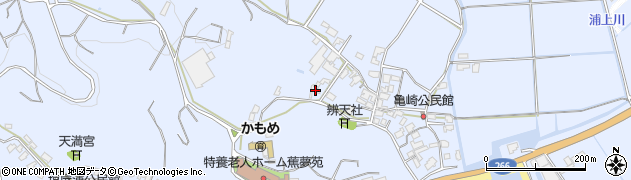 熊本県宇城市不知火町長崎558周辺の地図