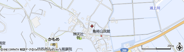 熊本県宇城市不知火町長崎464周辺の地図