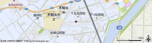 熊本県宇城市不知火町高良1985周辺の地図