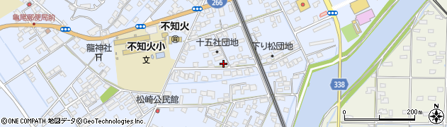 熊本県宇城市不知火町高良1986周辺の地図