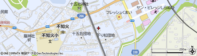 熊本県宇城市不知火町高良2055周辺の地図