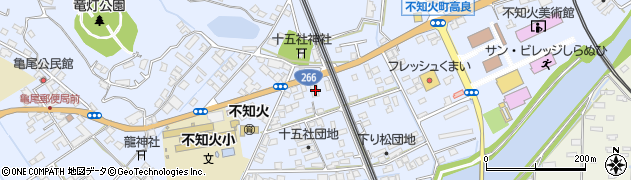 熊本県宇城市不知火町高良2030周辺の地図