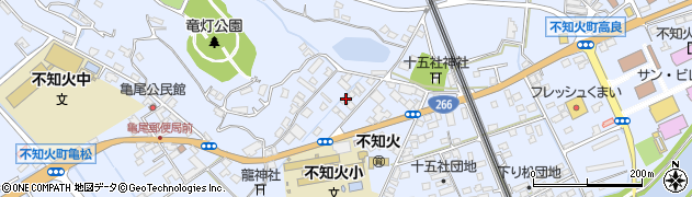 熊本県宇城市不知火町高良1875周辺の地図