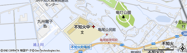 熊本県宇城市不知火町長崎21周辺の地図