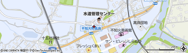熊本県宇城市不知火町高良333周辺の地図