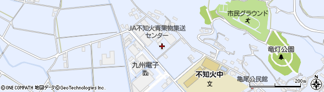 熊本県宇城市不知火町長崎72周辺の地図