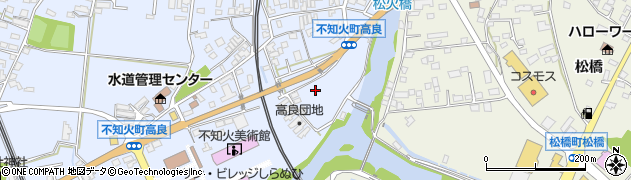 熊本県宇城市不知火町高良2430周辺の地図
