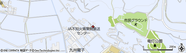 熊本県宇城市不知火町高良1670周辺の地図
