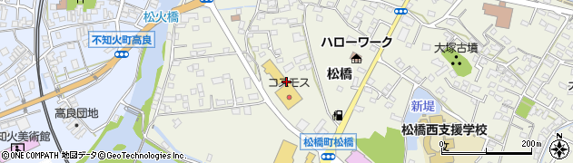 熊本県宇城市松橋町松橋200周辺の地図