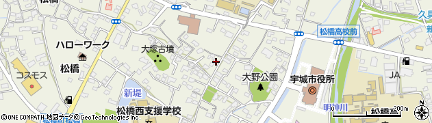 熊本県宇城市松橋町松橋385周辺の地図
