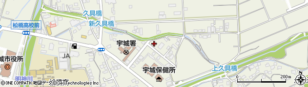 宇城市シルバー人材センター（公益社団法人）周辺の地図