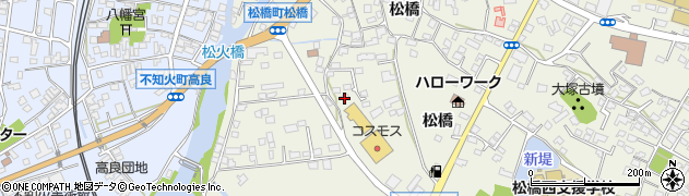 熊本県宇城市松橋町松橋210周辺の地図