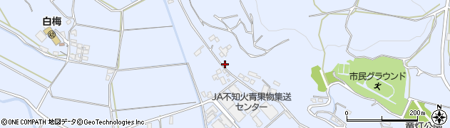 熊本県宇城市不知火町高良1682周辺の地図