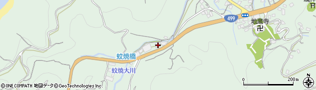 長崎県長崎市蚊焼町3623周辺の地図