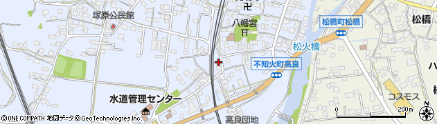熊本県宇城市不知火町高良2538周辺の地図