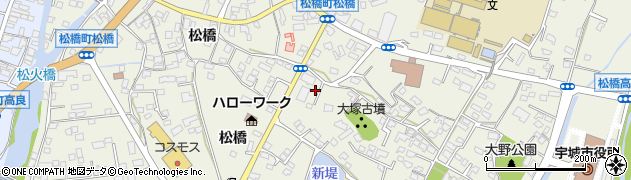 熊本県宇城市松橋町松橋370周辺の地図