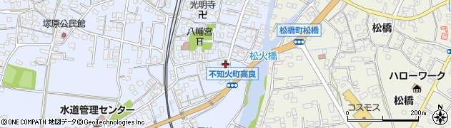 熊本県宇城市不知火町高良2572周辺の地図