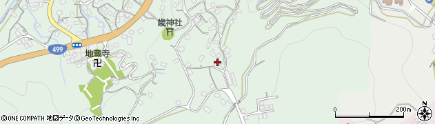 長崎県長崎市蚊焼町2057周辺の地図