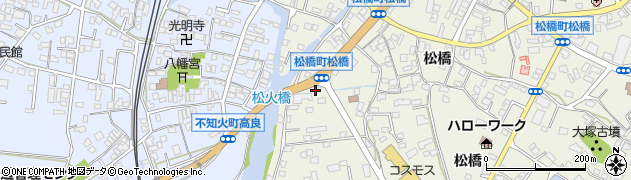 熊本県宇城市松橋町松橋114周辺の地図